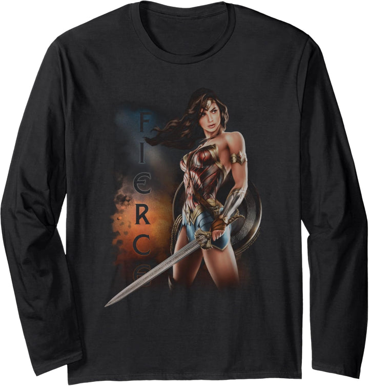 Wonder Woman Movie Fierce Langarmshirt