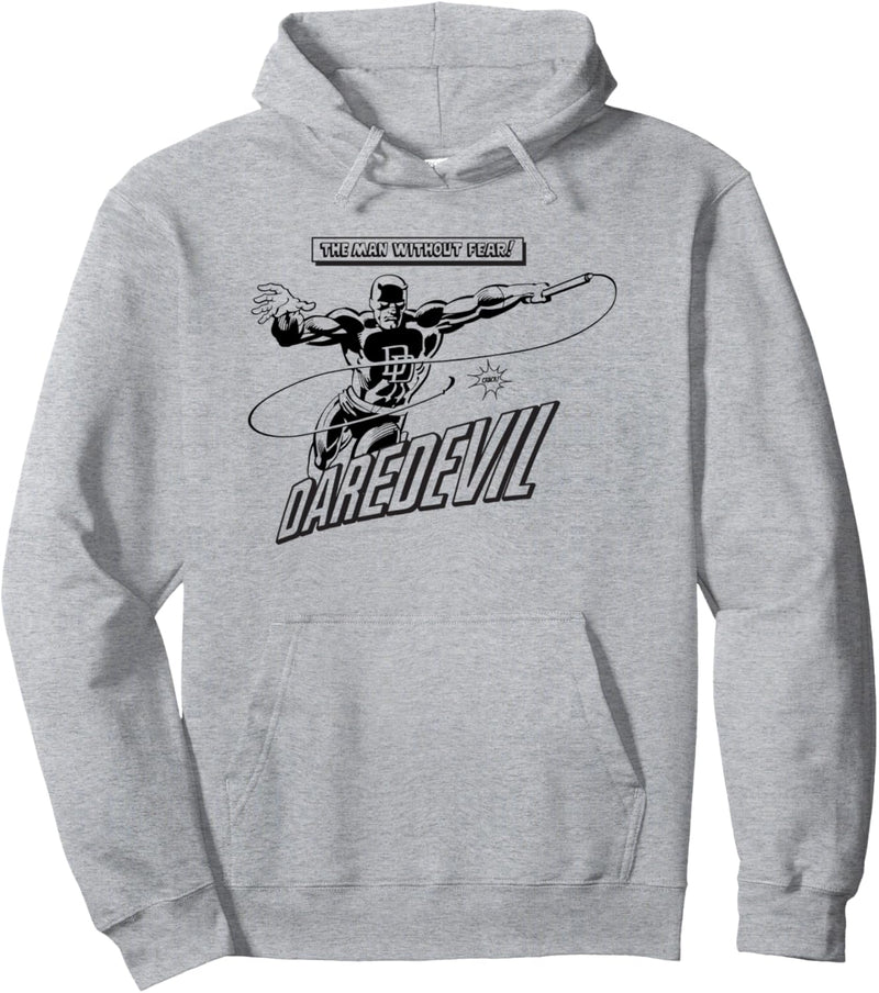 Marvel Daredevil The Man Without Fear Retro Pullover Hoodie