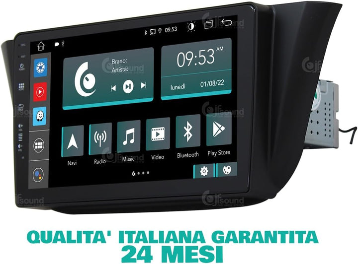 Personalisiertes Autoradio für Iveco Daily Android GPS Bluetooth WiFi USB DAB+ Touchscreen 9" 8core