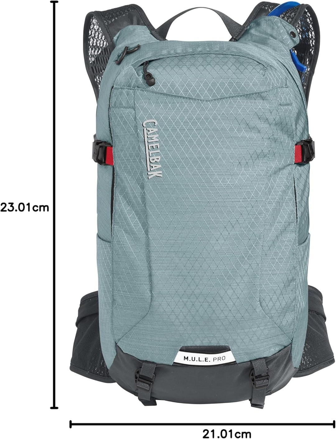 CAMELBAK Unisex – Erwachsene M.u.l.e. Pro 14 Trinkrucksack Einheitsgrösse Mineral Blue / Charcoal, E