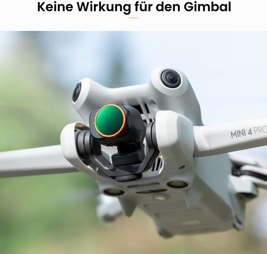 K&amp;F Concept Mini 4 Pro Variable ND Filter ND2-ND32,1-5 Stufen Variable Filter kompatibel mit DJI Min