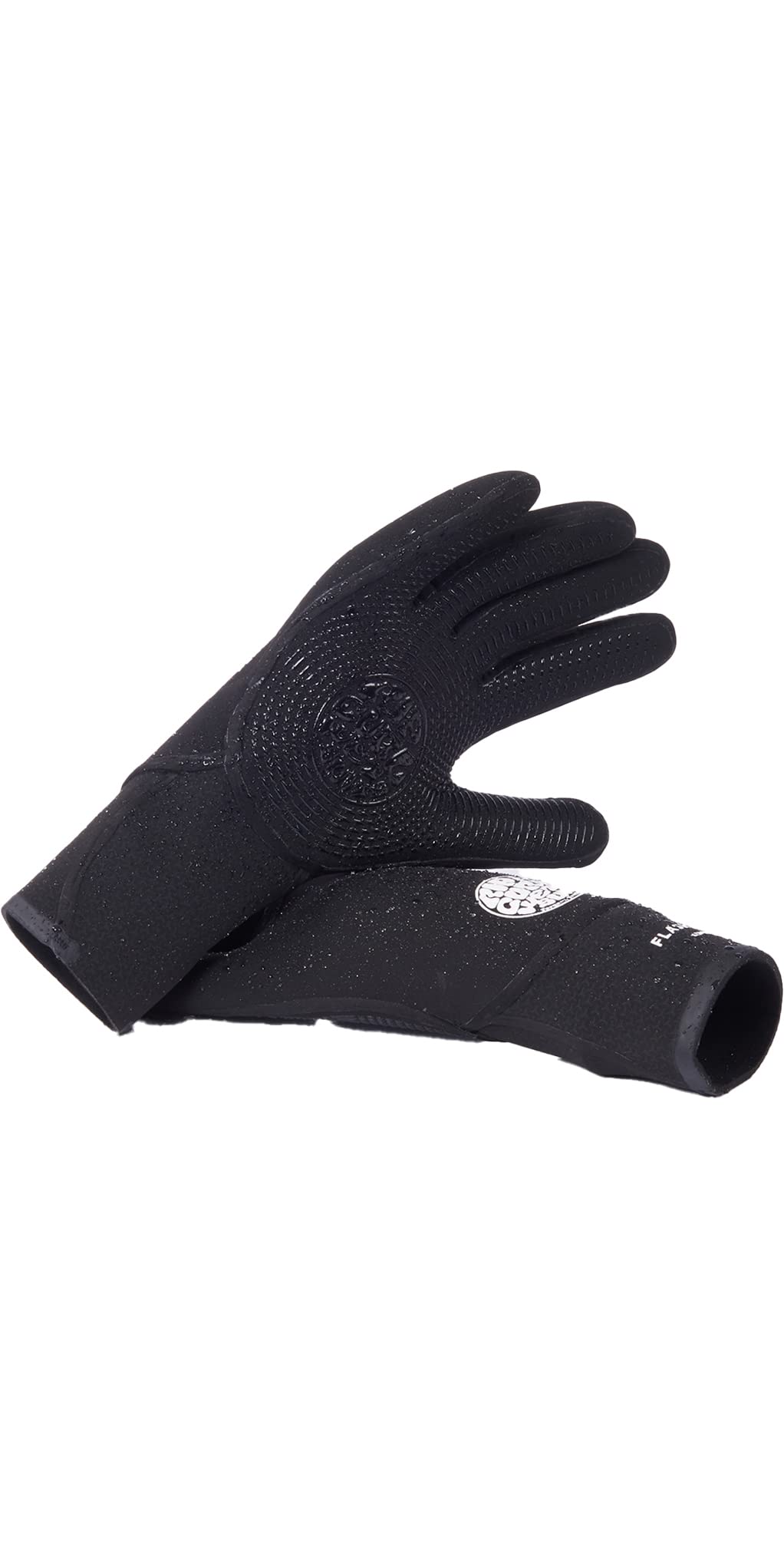 Rip Curl 2023 Flashbomb 3/2mm 5 Finger Glove WGL1CF -Black Glove Size - L