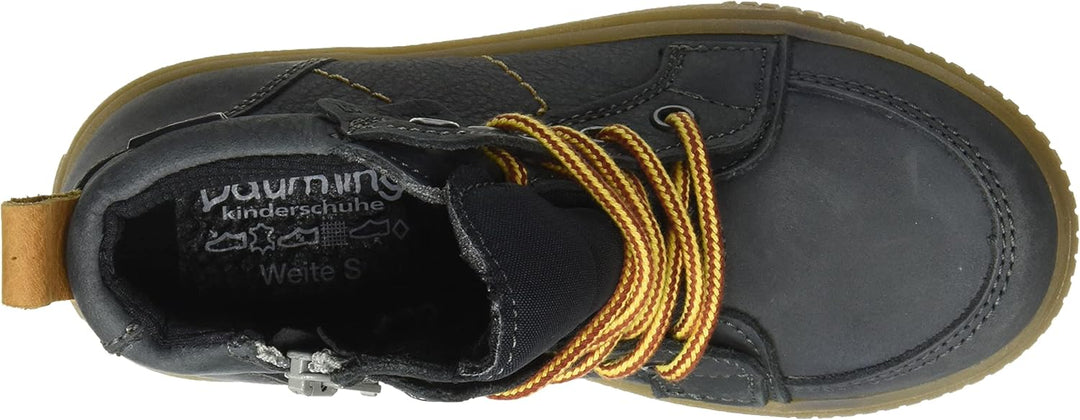 Däumling Jungen Hogero Sneaker 22 EU Schmal Grau, 22 EU Schmal Grau