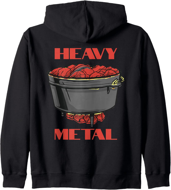 Dutch Oven Heavy Metal Outdoor Dutchoven Kapuzenjacke