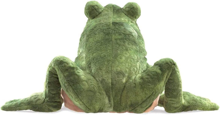 Folkmanis 3099 Green Hand Puppet - Tan