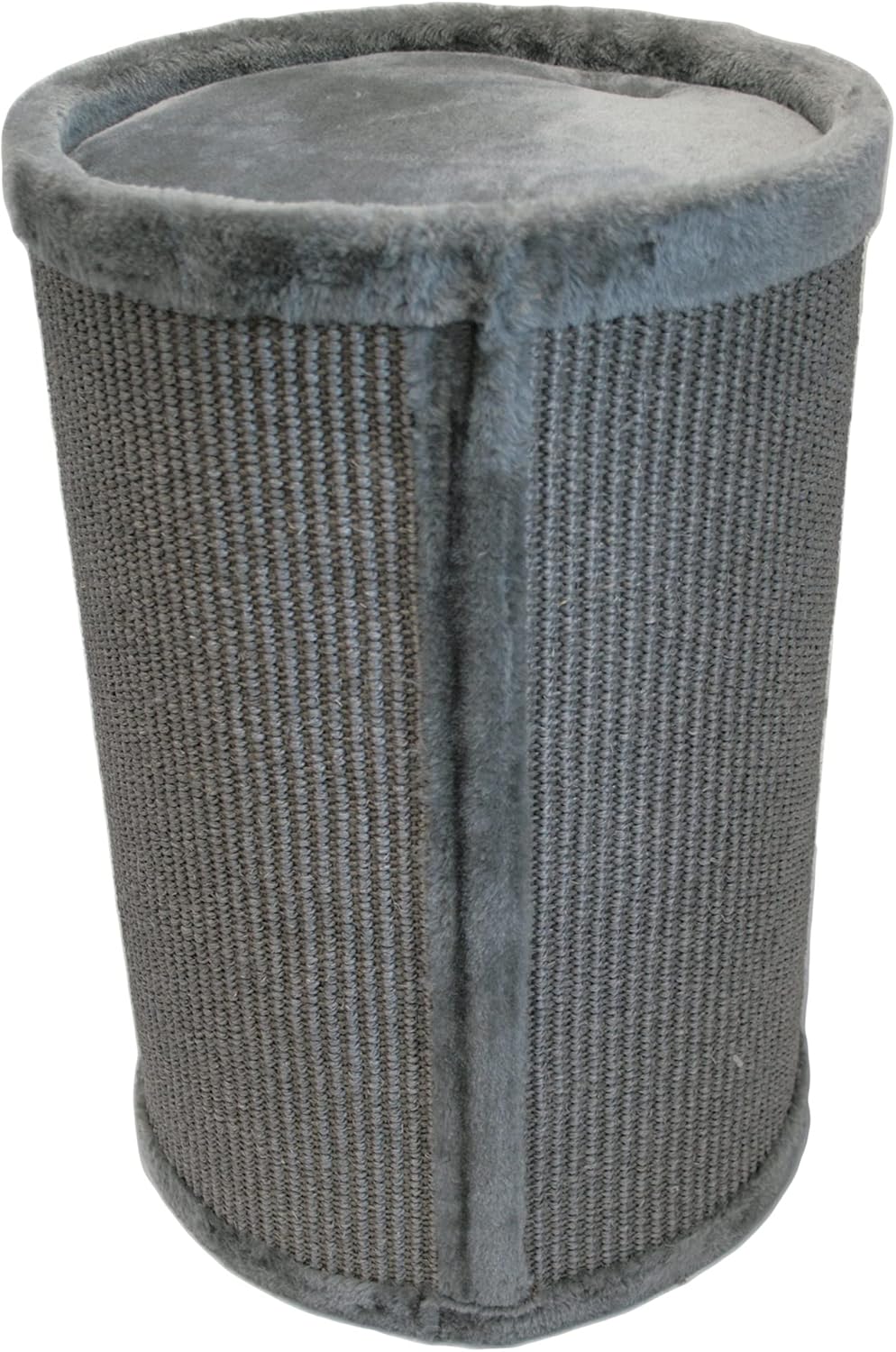 Bontoy Kratztonne Buddy in grau I 36 cm x 55 cm I mit weichem Liegebett I Zwei Höhlen