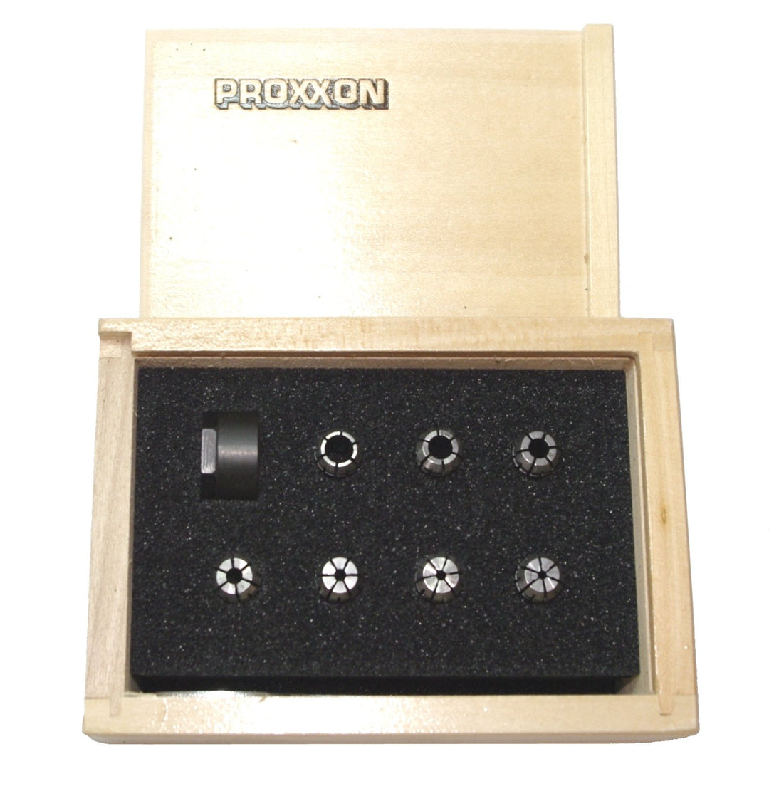 PROXXON 24154 Satz Mehrbereichs Spannzangen Typ ER 11 für Proxxon Drehmaschine FD150/e