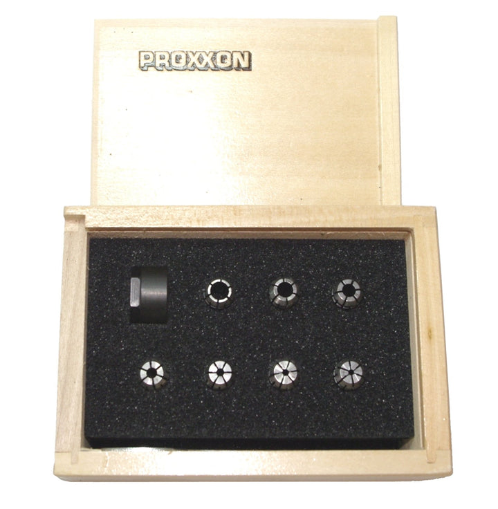 PROXXON 24154 Satz Mehrbereichs Spannzangen Typ ER 11 für Proxxon Drehmaschine FD150/e