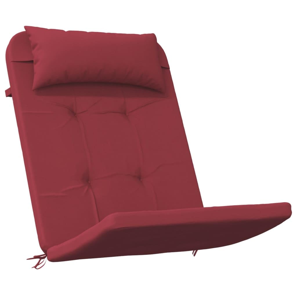 vidaXL Adirondack Auflage 2 STK., Sitzauflage für Gartenmöbel, Wasserabweisendes Sitzkissen, Stuhlki
