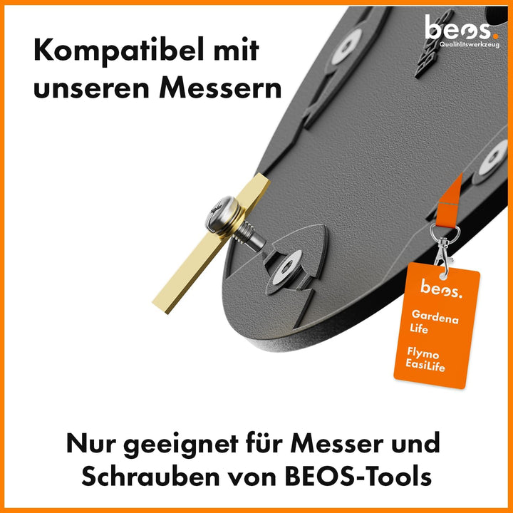 BEOS® Mähroboter Tuning - Drehscheibe kompatible mit Gardena Sileno Life & Sileno + | Flymo EasiLife