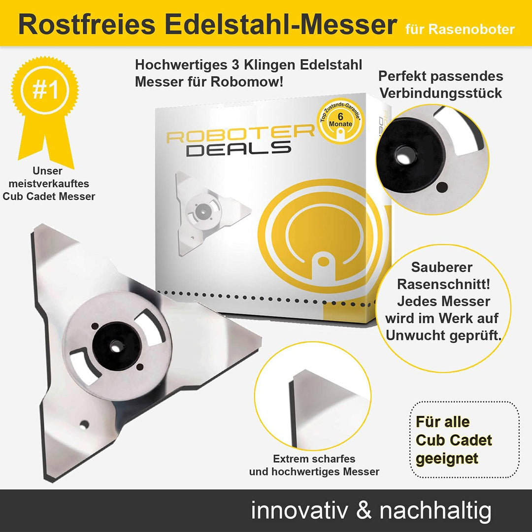 Messer, Ersatz-Klingen (1 Stück) für Cub Cadet XR2 Modelle (XR2 1000, XR2 1500, XR2 2000) Rasenmähro