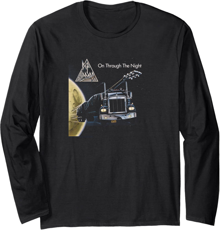 Def Leppard - Album On Through The Night Langarmshirt