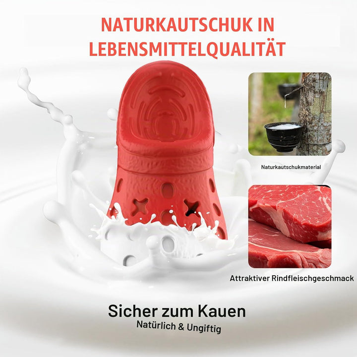 RUXAN Unzerstörbares Hundespielzeug für Aggressive Kauer - Futter Treat Dispensing Hund Interaktives