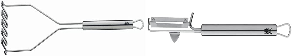 WMF Profi Plus Kartoffelstampfer 29 cm & Profi Plus Kartoffelschäler Pendelklinge 19 cm, Pendelschäl