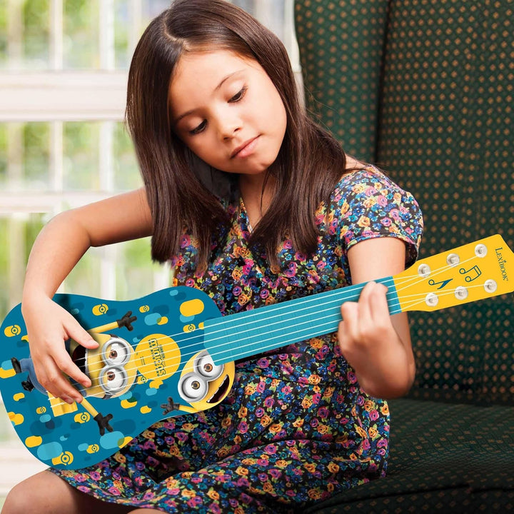 Lexibook Universal Ich - Einfach Unverbesserlich 3 Minions, Meine erste Gitarre, 6 Nylonschnüre, 53
