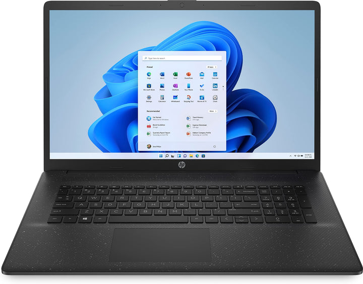 HP Laptop 17,3 Zoll Full HD IPS Display, AMD Ryzen 5-5500U, 16GB DDR4 RAM, 512GB SSD, AMD Radeon Gra
