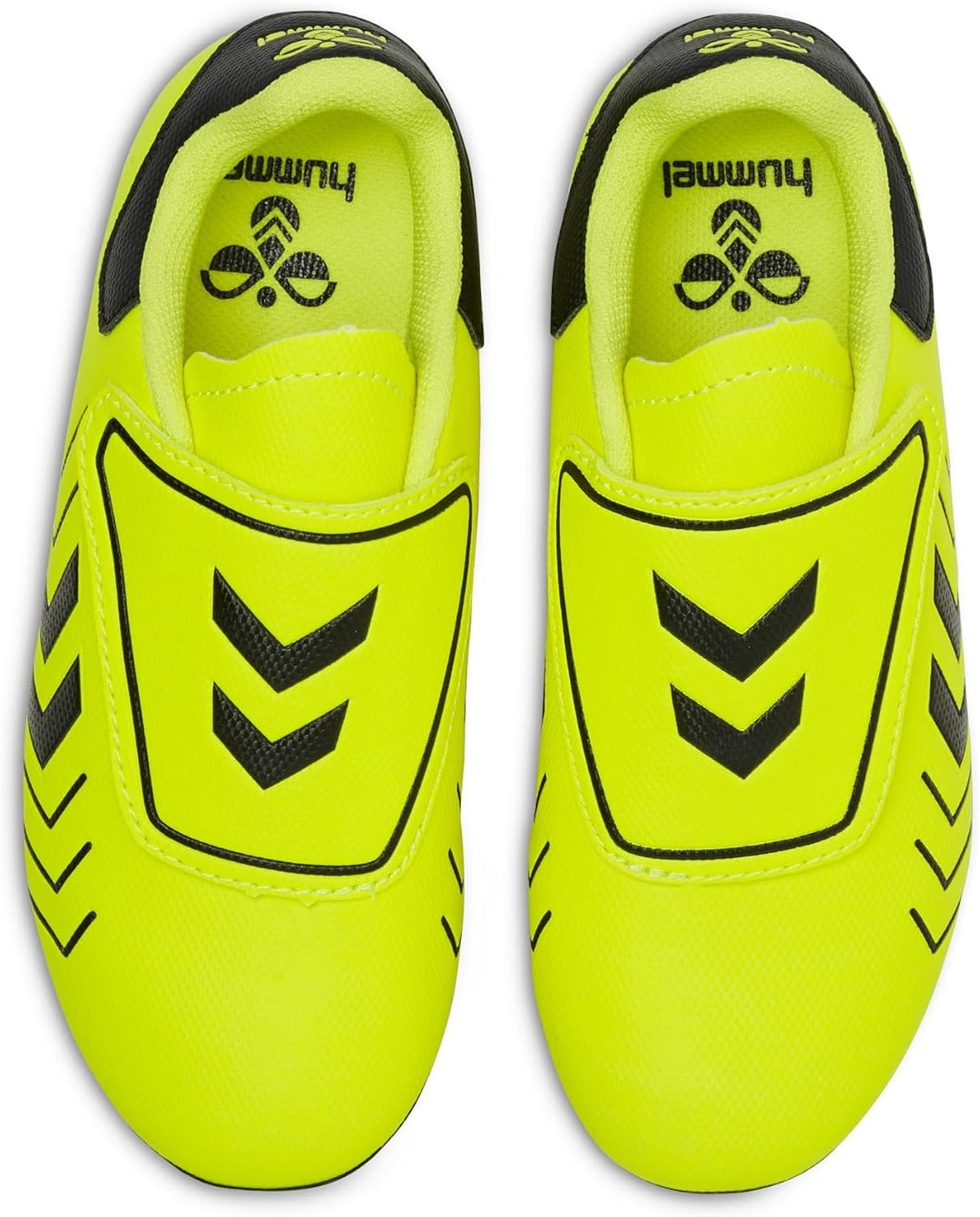hummel Unisex Kinder Hattrick M.g. Jr Football Shoe 28 EU Safety Yellow, 28 EU Safety Yellow