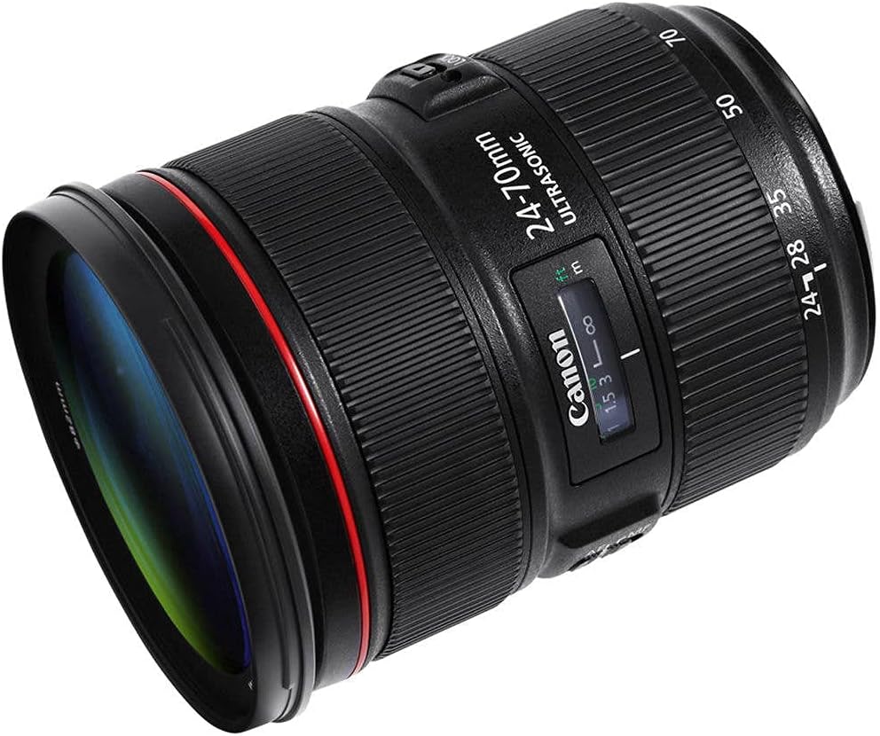 Canon EF 24–70 mm f/2.8L II USM Standard-Zoomobjektiv, 5175B002, schwarz
