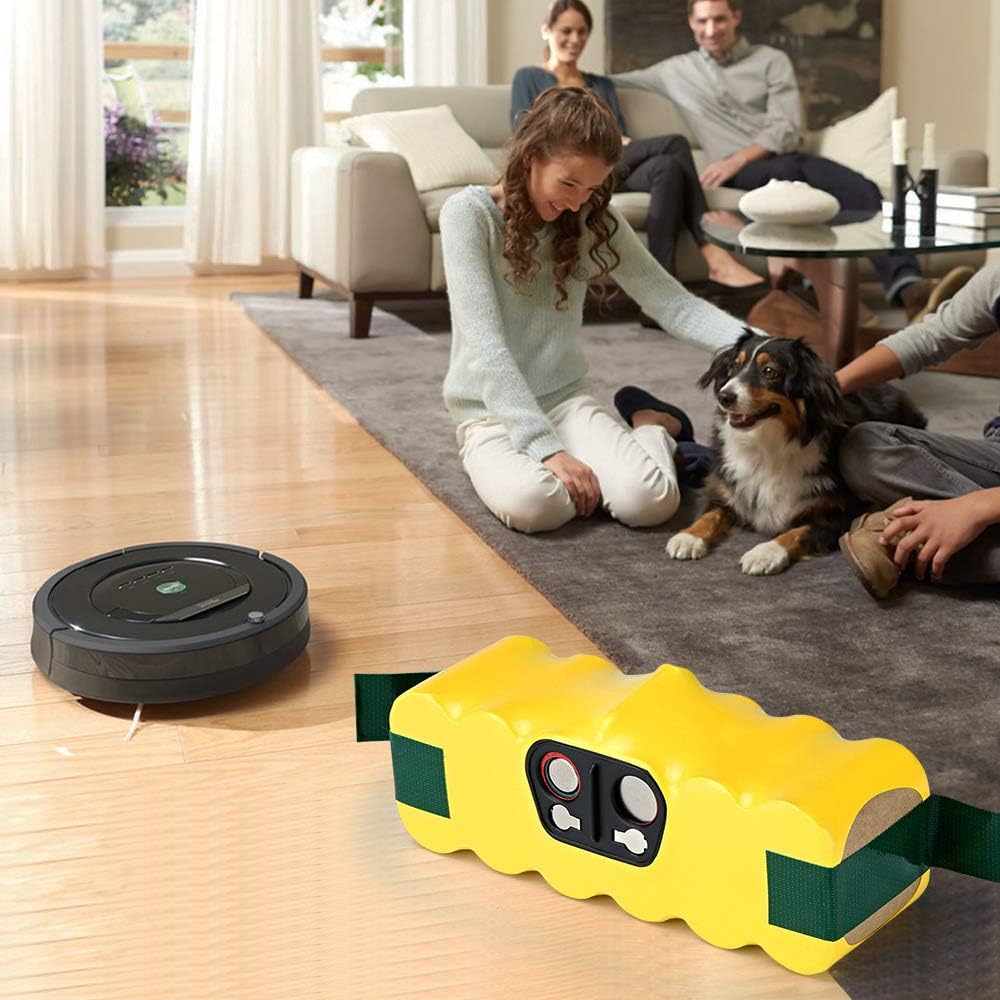 BAKTH 14,4 V 3000 mAh NI-MH Akku für Roomba 500 510 520 530 532 533 534 535 540 545 550 552 555 560