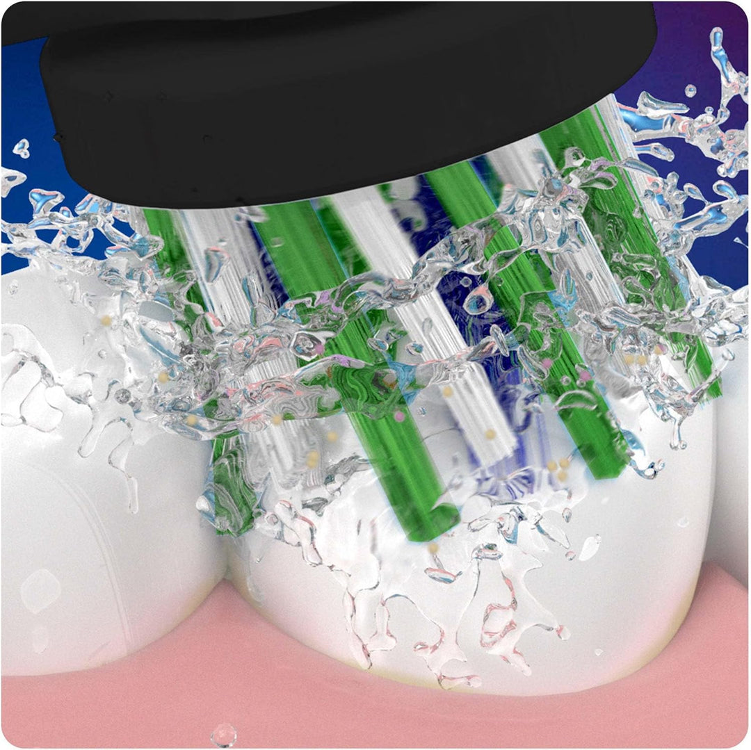 Oral-B Zahnbürste Ersatzkopf Cross Action schwarz 4 Stück