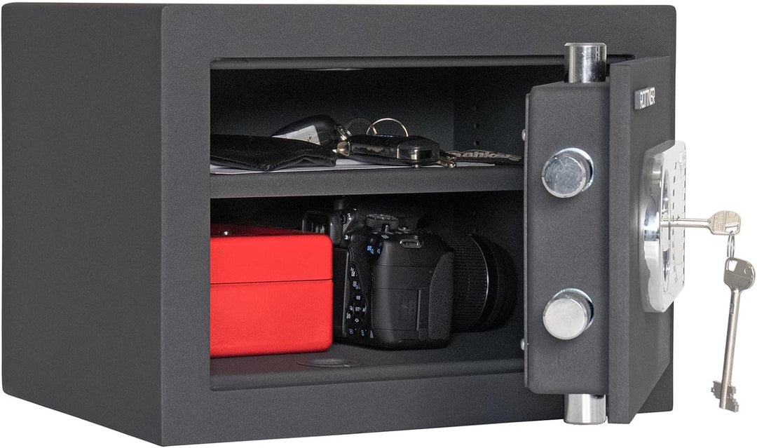 Profirst Jupiter 26 Wertschutzschrank EN1 Doppelbartschloss 2 Schlüssel Tresor 1 Fachboden verstellb