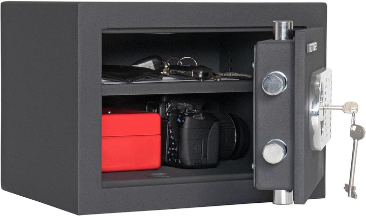 Profirst Jupiter 26 Wertschutzschrank EN1 Doppelbartschloss 2 Schlüssel Tresor 1 Fachboden verstellb