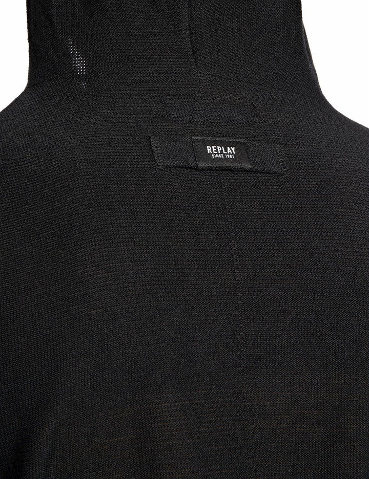 Replay Herren Kapuzenpullover S 098 Black, S 098 Black