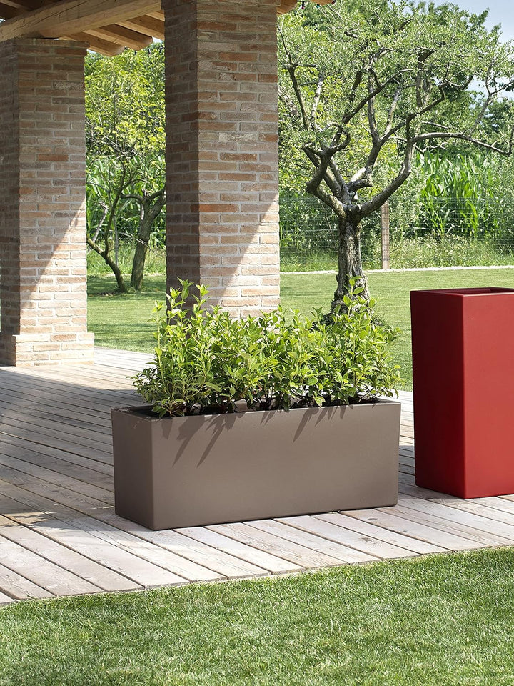 TERAPLAST Schio Casse, Essential, 60 cm, Cappuccino, 100% recycelbar 60 cm Cappuccinobraun, 60 cm Ca