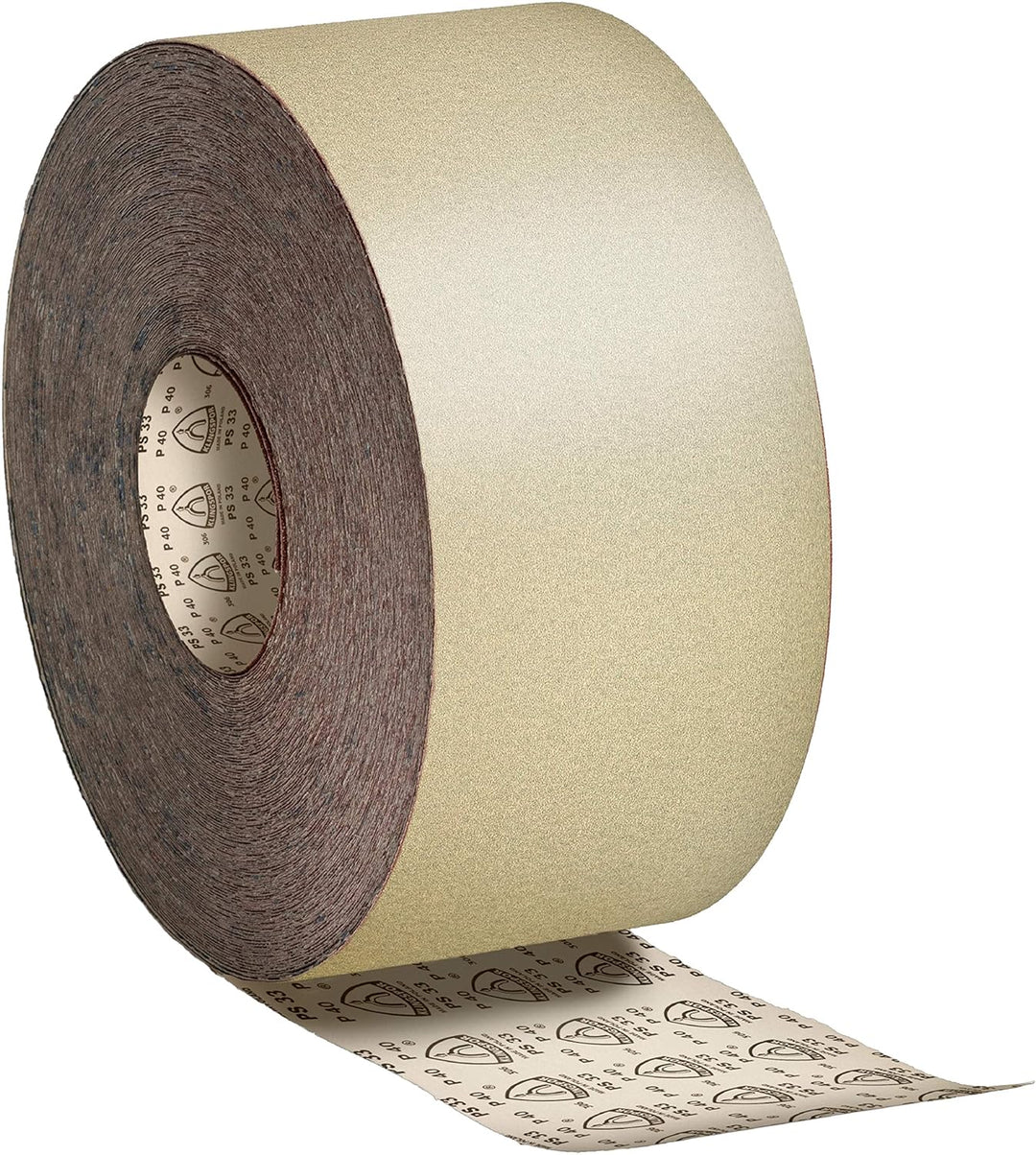 Klingpsor 149480 PS 33 B, Rollen mit Schleifmittel auf Unterlage mit Papierträgern, 115X50000, 180,