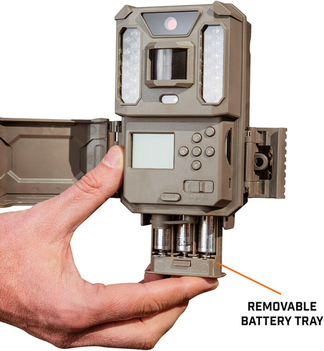 Bushnell Wildkamera Core Prime 24 MP - Fotofalle, Low Glow, hohe Reichweite, mit Befestigungsgurt, Ü
