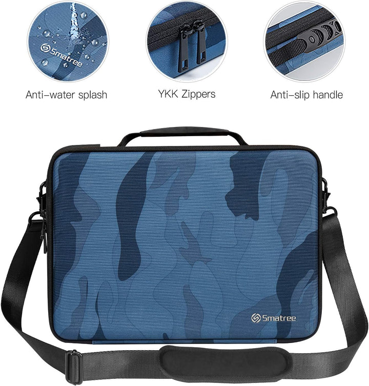 Smatree Laptop Aktentasche Umhängetasche, Kompatibel für 13-13,3 Zoll MacBook Pro/MacBook Air / 13.5