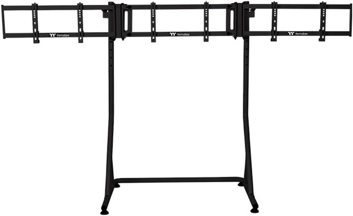 Thermaltake Triple Racing Monitor Stand Pro | Für 3× 32″ Curved / 34″ Flat Monitore | Pulverbeschich