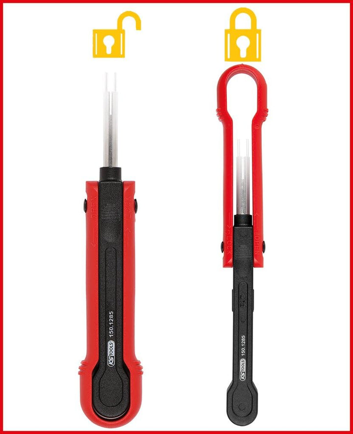 KS Tools 150.1249 Entriegelungswerkzeug für Rundstecker/Rundsteckhülsen 2,5 mm (KOSTAL RK)