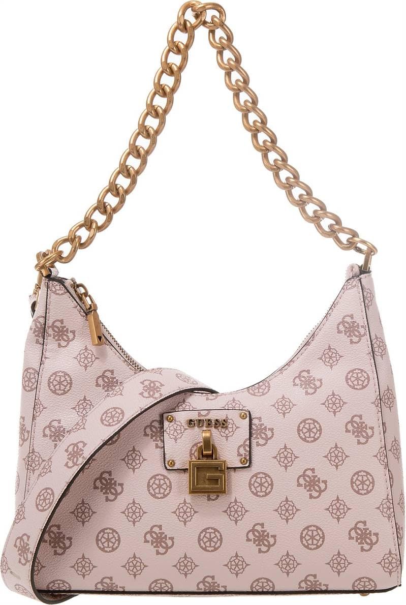 Guess Center Stage Hobo Einheitsgrösse Shell Logo, Einheitsgrösse Shell Logo