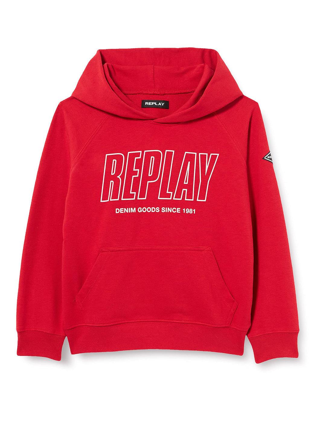 Replay Jungen Kapuzenpullover 4 Jahre 559 Geranium Red, 4 Jahre 559 Geranium Red