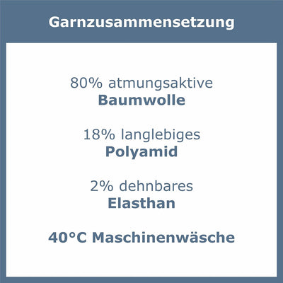 ca·wa·so Socken für Damen & Herren im 10er-Set | Ohne drückende Naht | Bequemes & weiches Material (