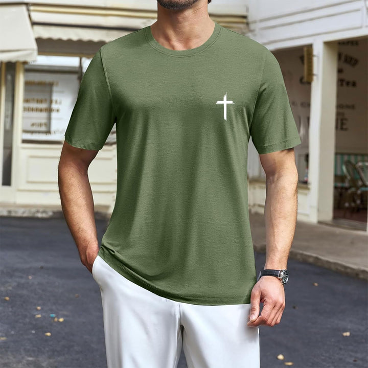 Generisch T Shirt Herren,Oversized Tshirt Herren Baumwolle Langes Oberteil Casual Themenkleidung Bas
