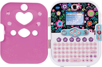 VTech Kidisecrets Selfie Music 2.0 – Kindertagebuch mit 2 Kameras, MP3-Player, Gesichtserkennung, Le