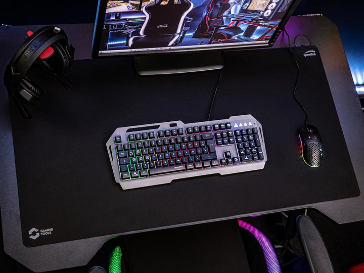 SPEEDLINK ATECS Soft Gaming Mousepad XXL - grosses Mauspad für Gaming/Home-Office/Büro, passend für
