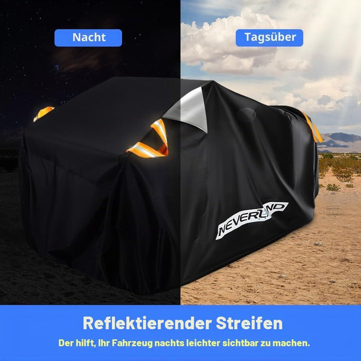 NEVERLAND Quad Abdeckplane Wasserdicht für ATV - 210D Oxford Stoff mit Reflektierende Streifen, Wint