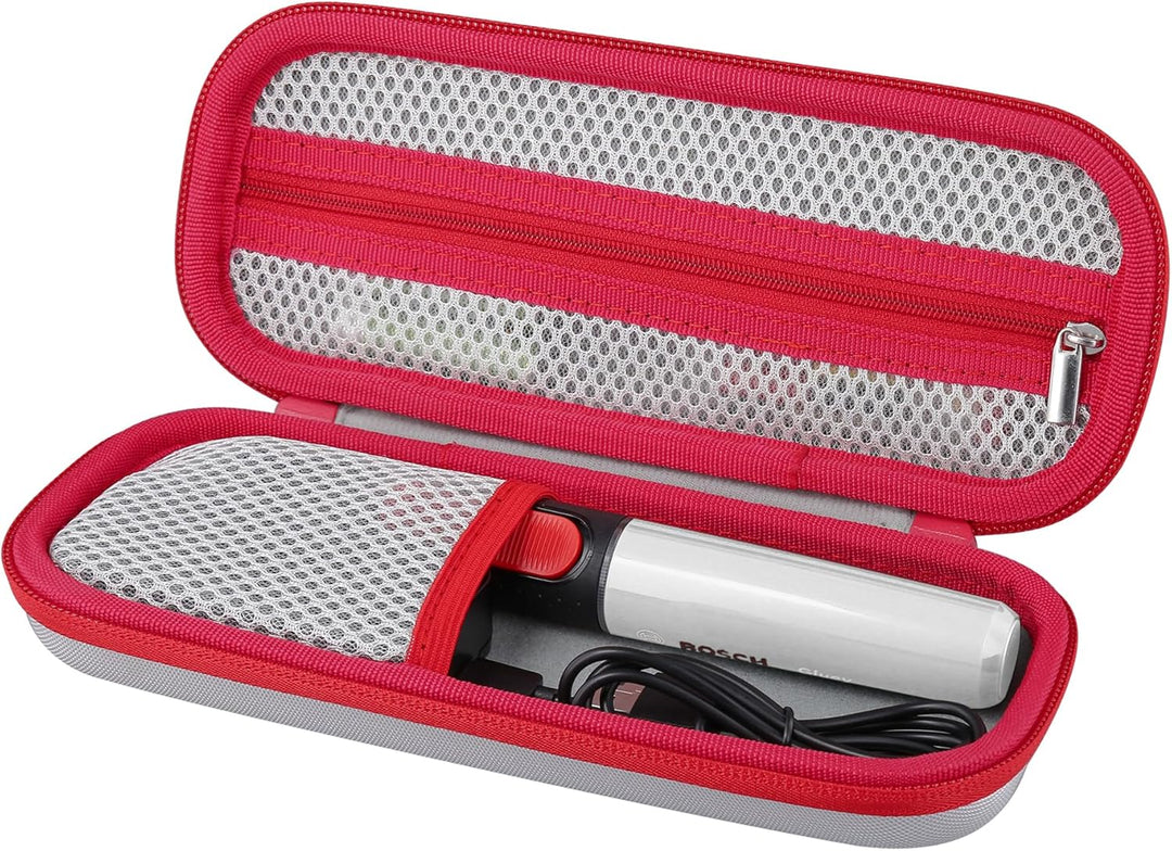 co2CREA Hart Tragbare Schutzhülle Etui Tasche für Bosch Akku Heissklebestift Gluey, Tragetasche komp