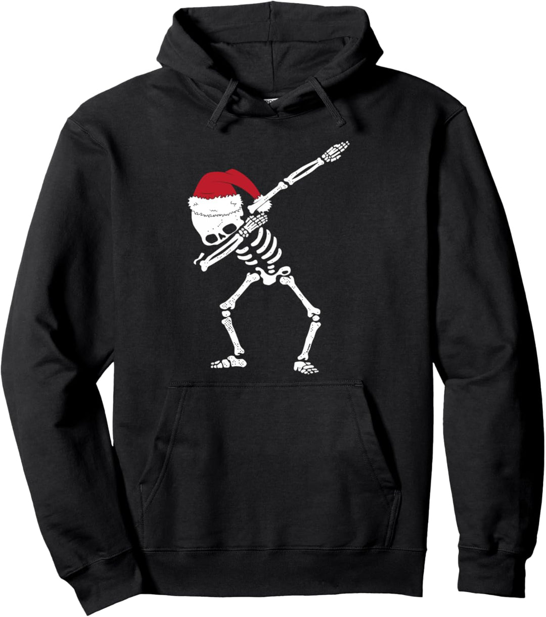 Betupfen des Weihnachtsskeletts! Schöne Ferien Pullover Hoodie