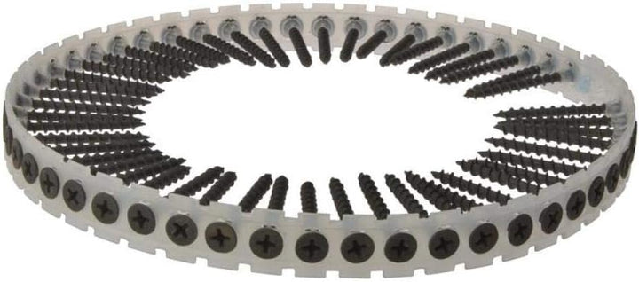 Forgefix DWS45BPC Phillips Trompetenkopf Gipskartonwand Flachband Schrauben - Schwarz Phosphat 3.9 x