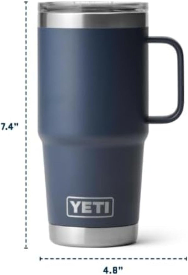 YETI Rambler Reisebecher Mit Stronghold Deckel, Cherry Blossom, 20 oz (591 ml), Cherry Blossom