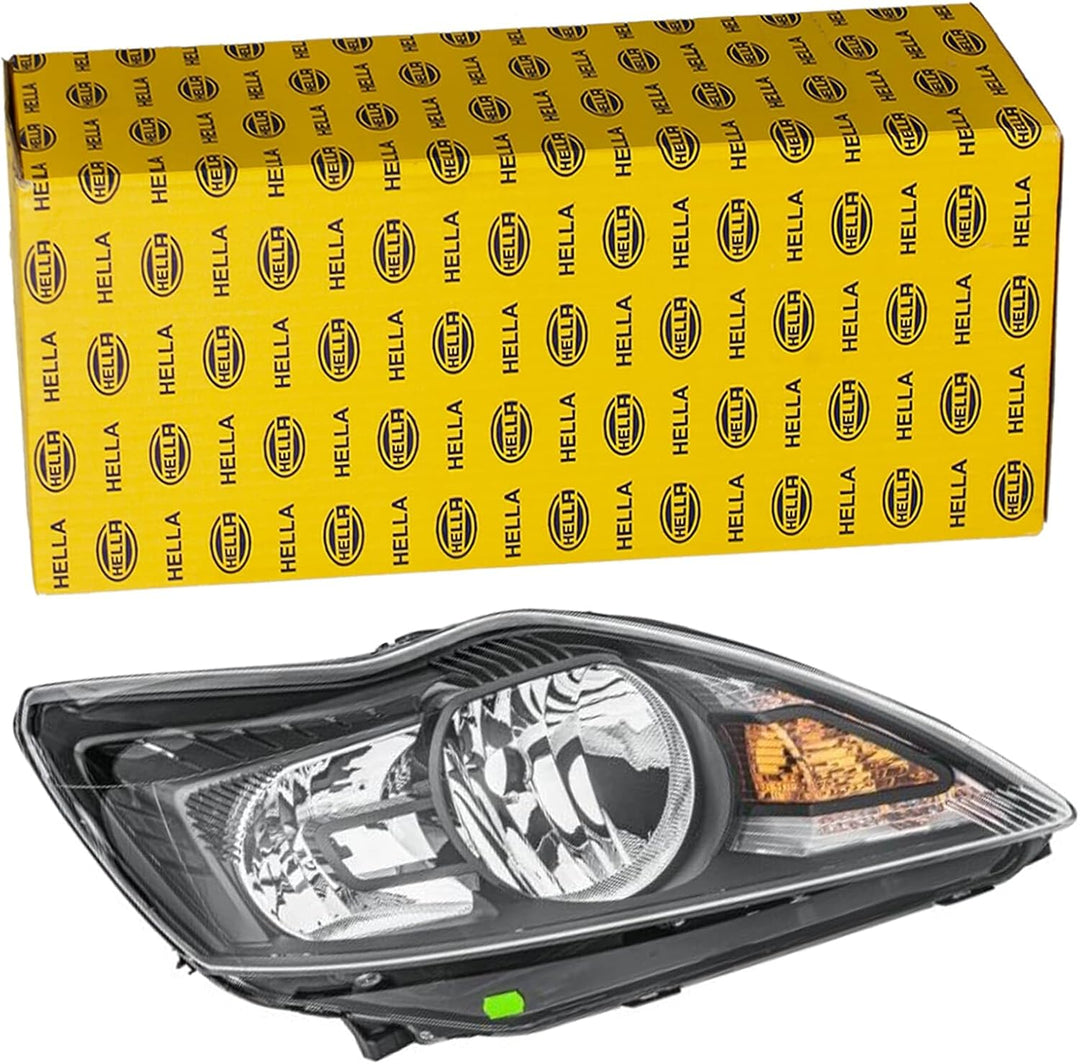 HELLA 1EE 354 257-041 Halogen-Hauptscheinwerfer - rechts - für u.a. Ford Focus II (DA_, HCP, DP) - T