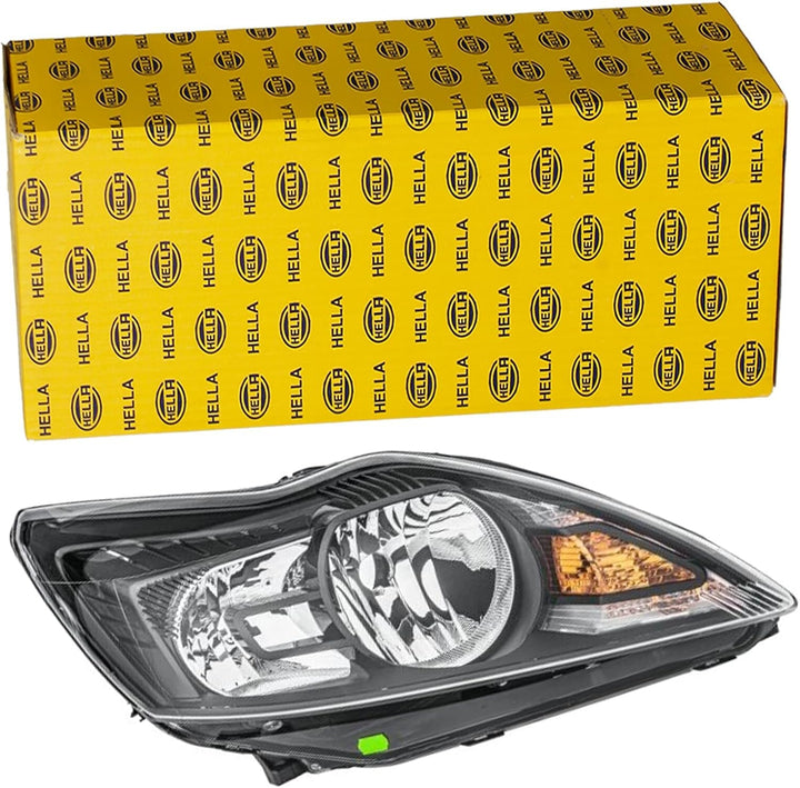HELLA 1EE 354 257-041 Halogen-Hauptscheinwerfer - rechts - für u.a. Ford Focus II (DA_, HCP, DP) - T
