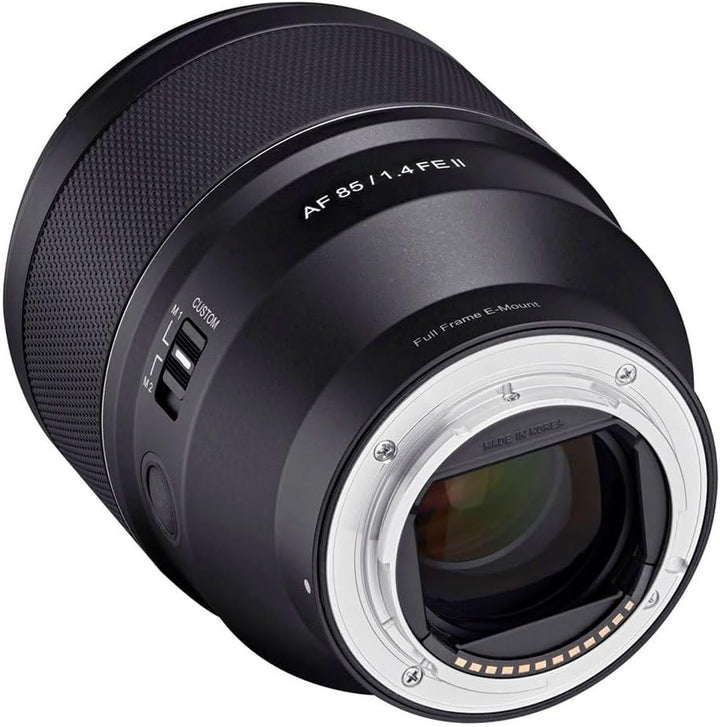 Samyang AF 85mm F1,4 II FE kompatibel mit Sony E – Autofokus Vollformat &amp; APS-C Portait Festbrennwei