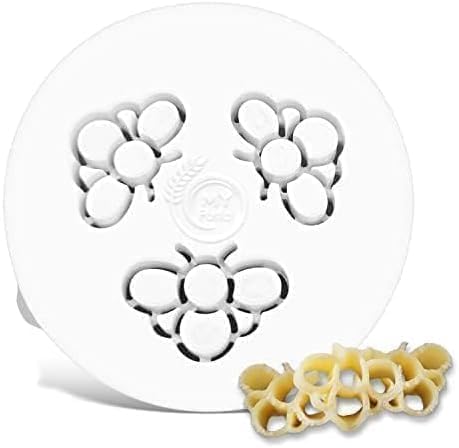 MY PASTA - Biene - Zubehör Für Pastamaker - Pasta Disc kompatibel mit Pasta Maker Avance - Matrizen