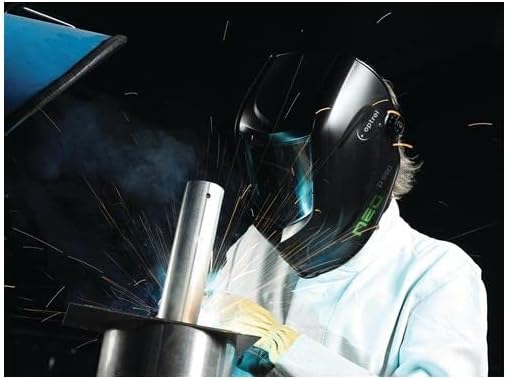 Schweisserschutzhelm p550 Sichtfeld 90x110mm schw./schw. o. Seitenteile 1007.000