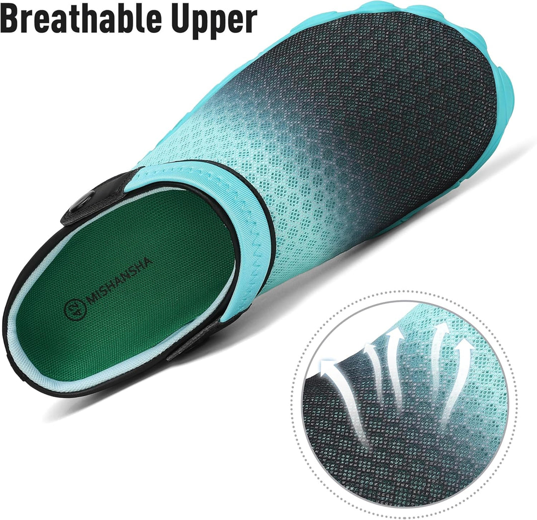 SAGUARO Sommer Clogs Herren Gartenschuhe Damen Hausschuhe Leicht Pantolette rutschfest Badelatschen